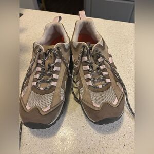 Merrell Brown and Pink Athletic Sneakers